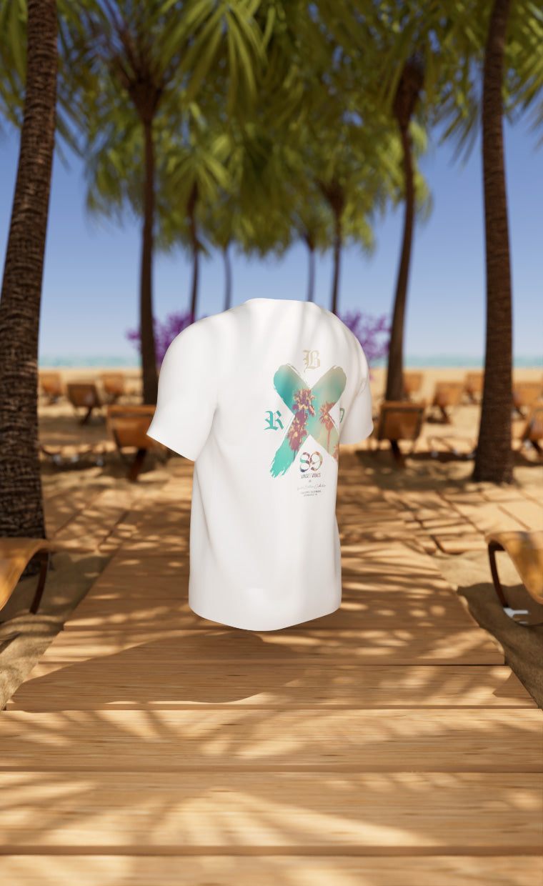 Mens Oversized T-shirt Sunset Vibes MD1059