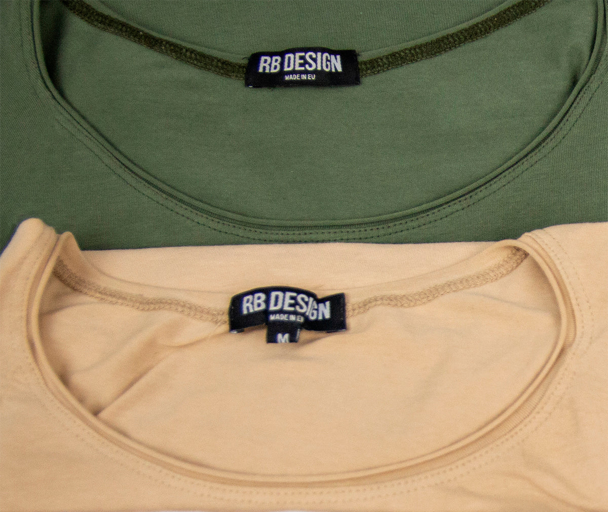 Bundle 3 Men’s Long Sleeve Shirts - Beige, Black, Army Green