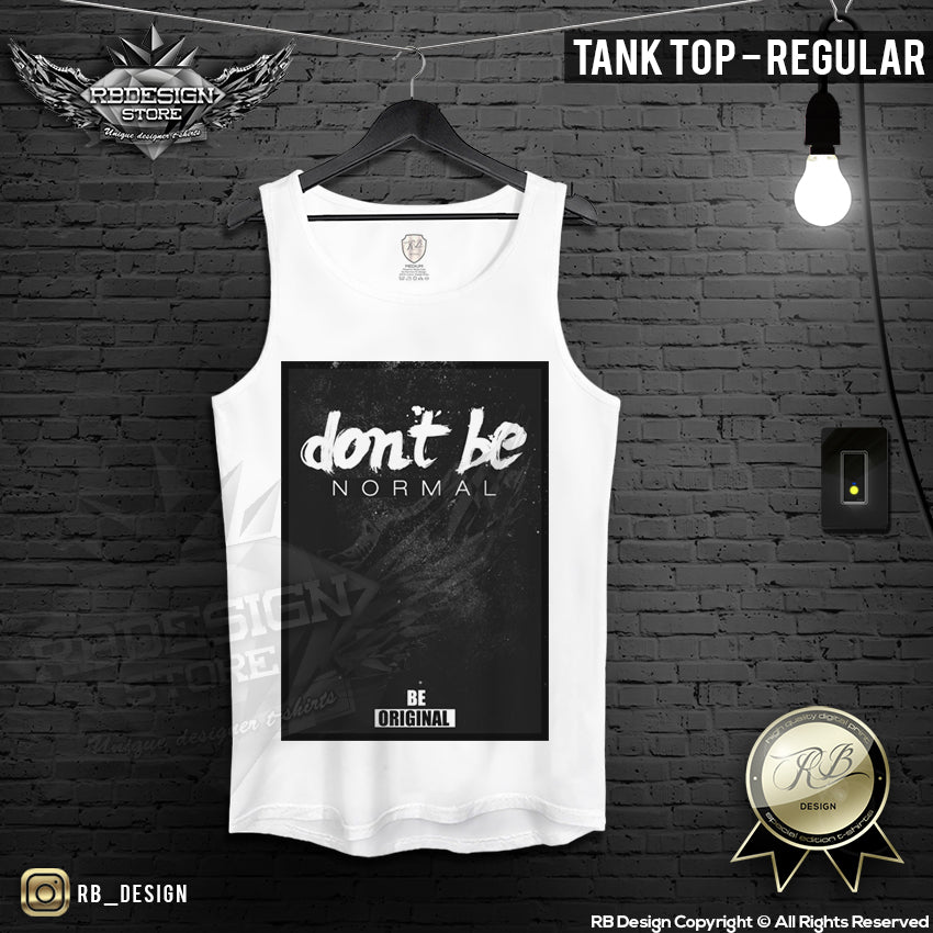 street style mens tank top