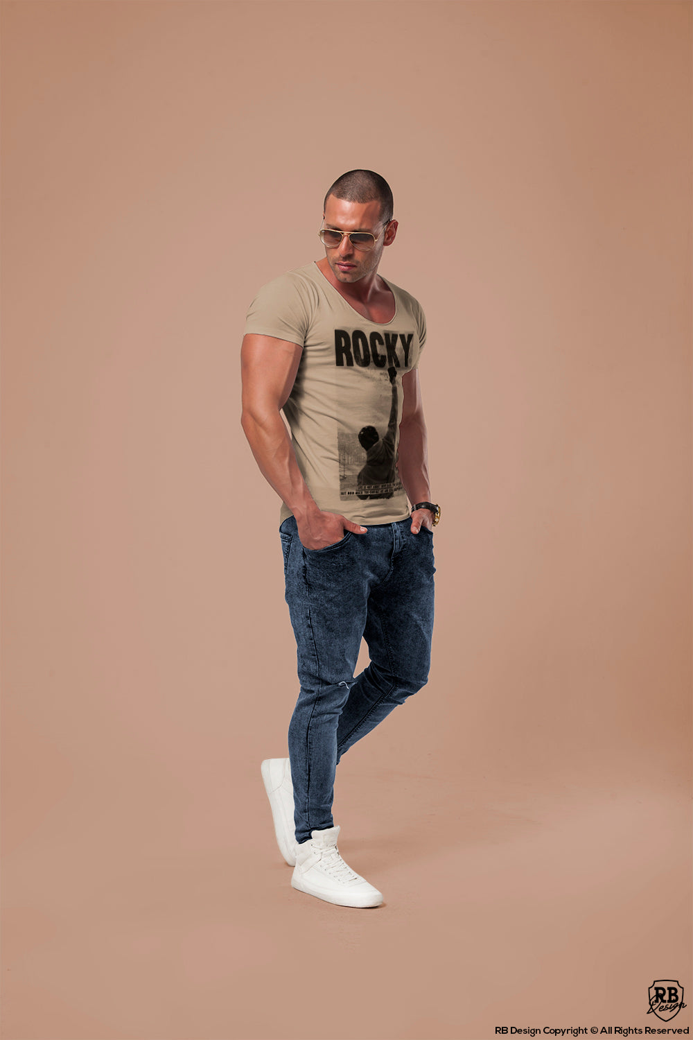 Rocky Balboa Men's T-shirt / color option / MD276