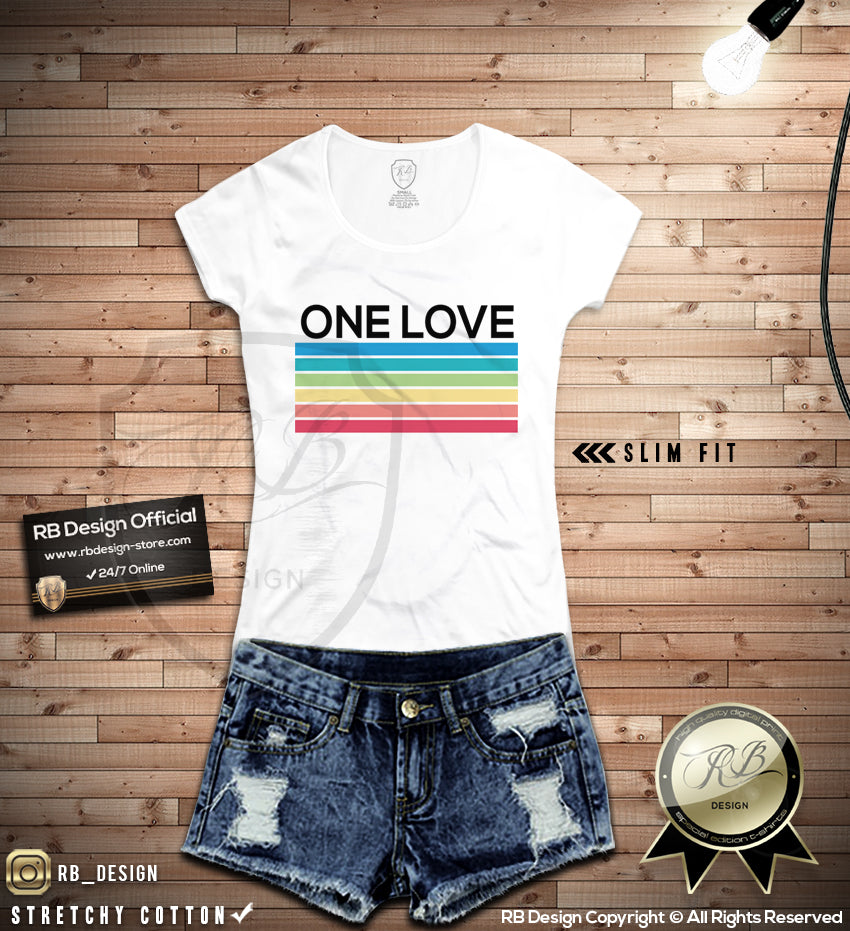Women's T-shirt One Love WD307