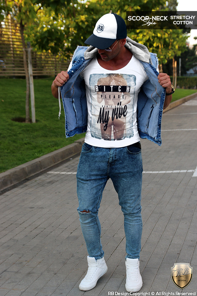 mens trendy shirts middle finger funny tees
