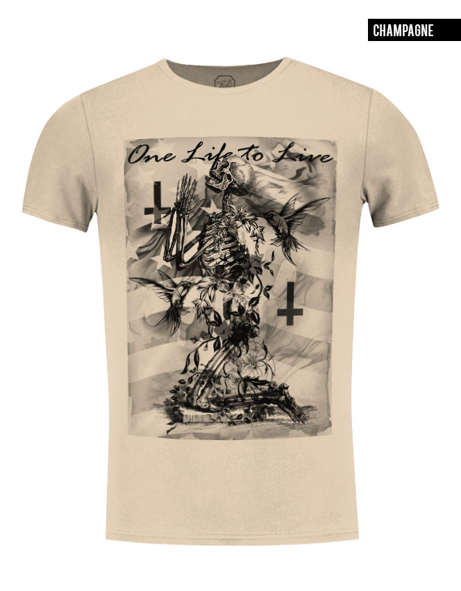 mens fashion skeleton t shirts