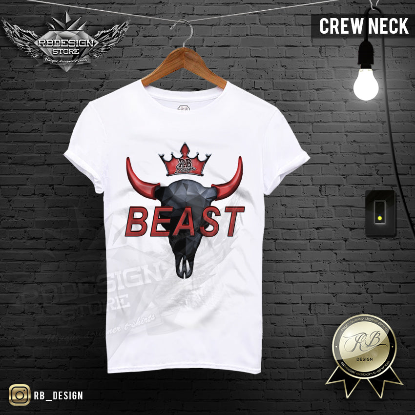 Buffalo skull t shirt