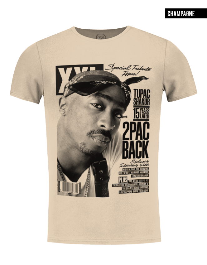 2pac mens crew neck t shirt