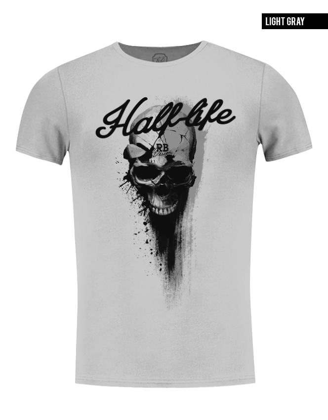 gray designer t-shirt