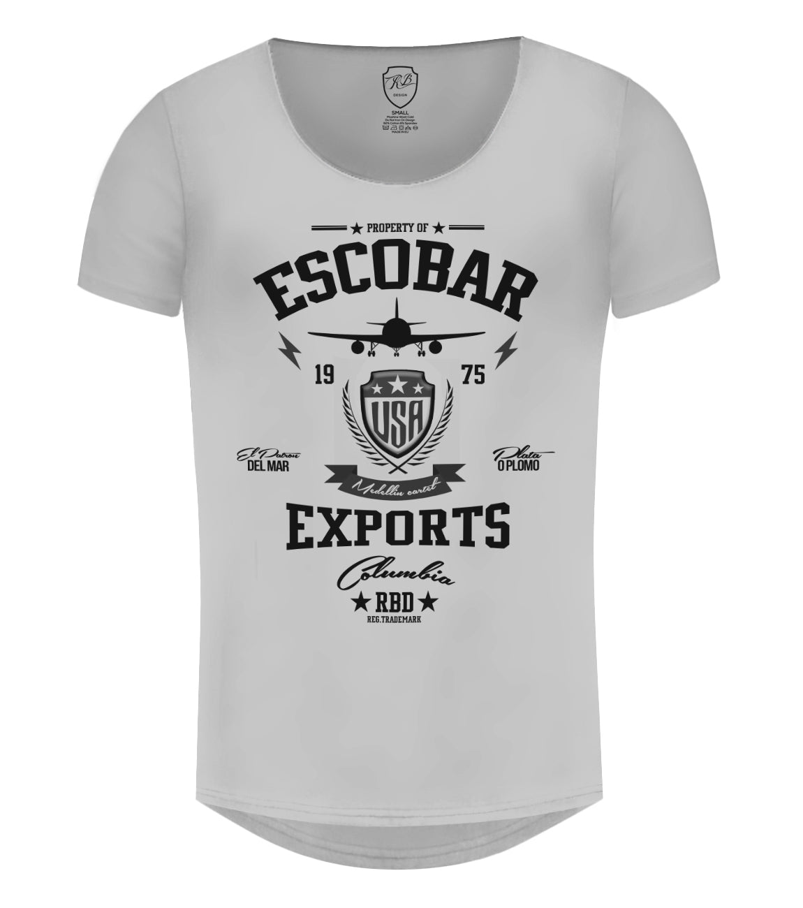 escobar graphic t-shirt