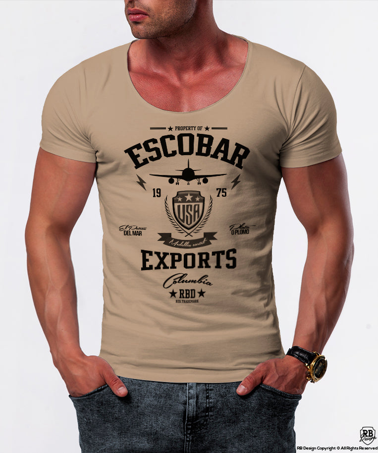 muscle fit pablo escobar t-shirt