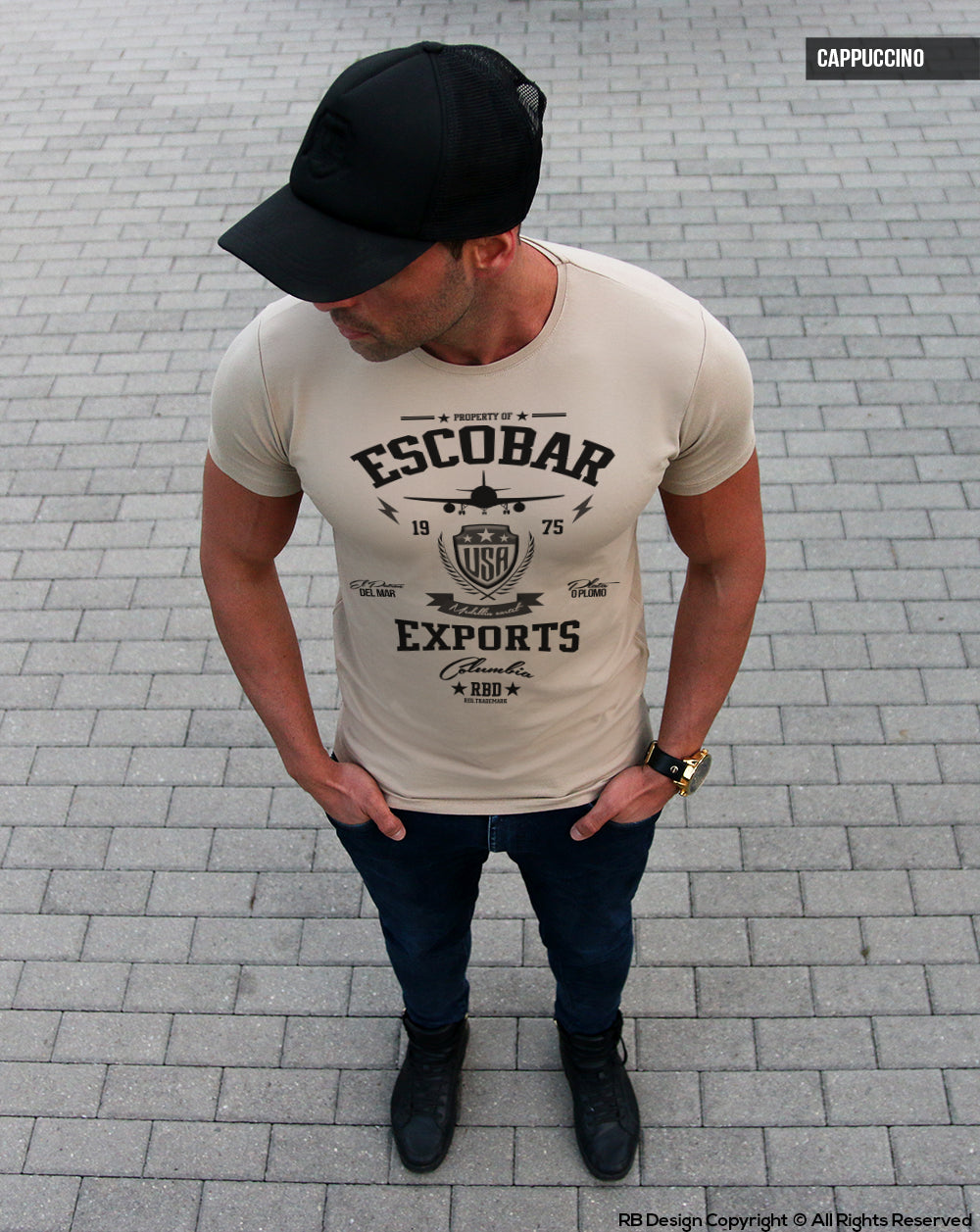 medellin cartel t-shirt pablo escobar