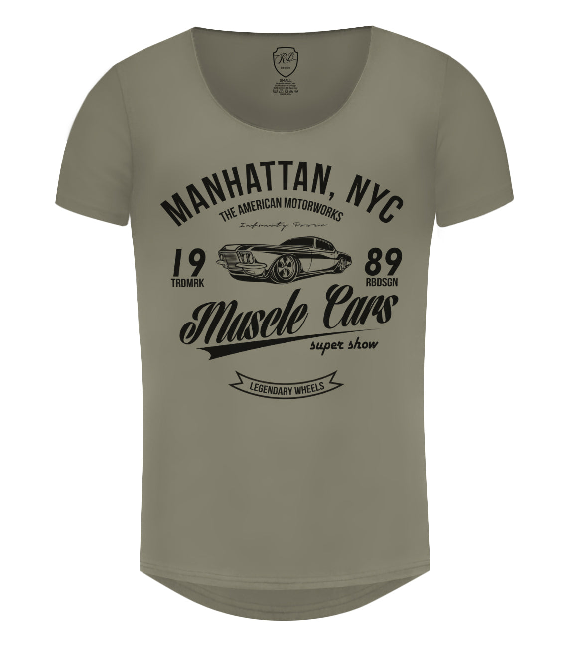 American Muscle Cars Super Show Graphic T-shirt Slim Fit / Color Option / MD886