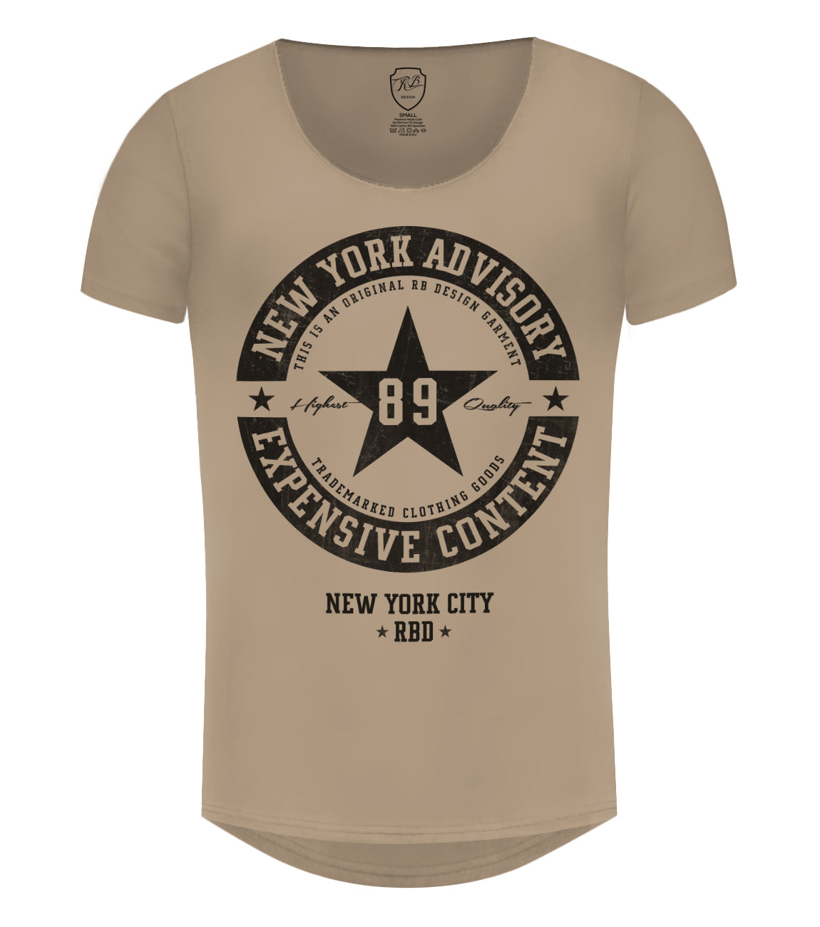 New York Expensive Content Premium Men's Graphic T-shirt / Color Option / MD891
