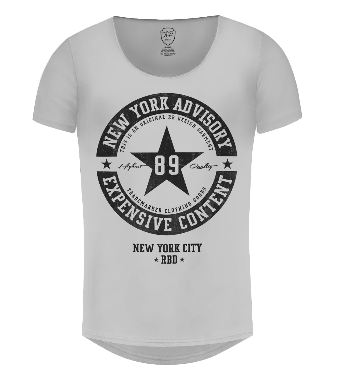 New York Expensive Content Premium Men's Graphic T-shirt / Color Option / MD891