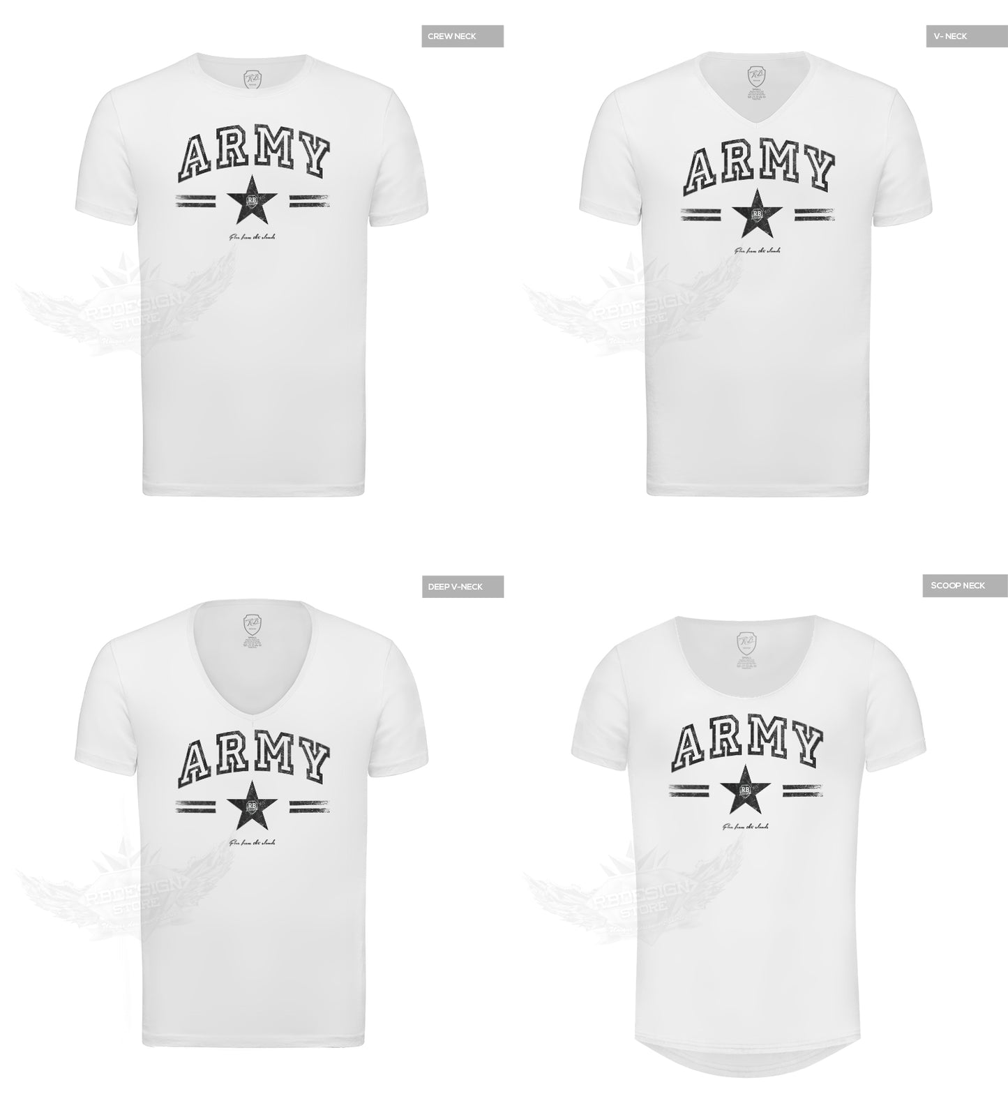 Mens T-shirt "Army" MD944