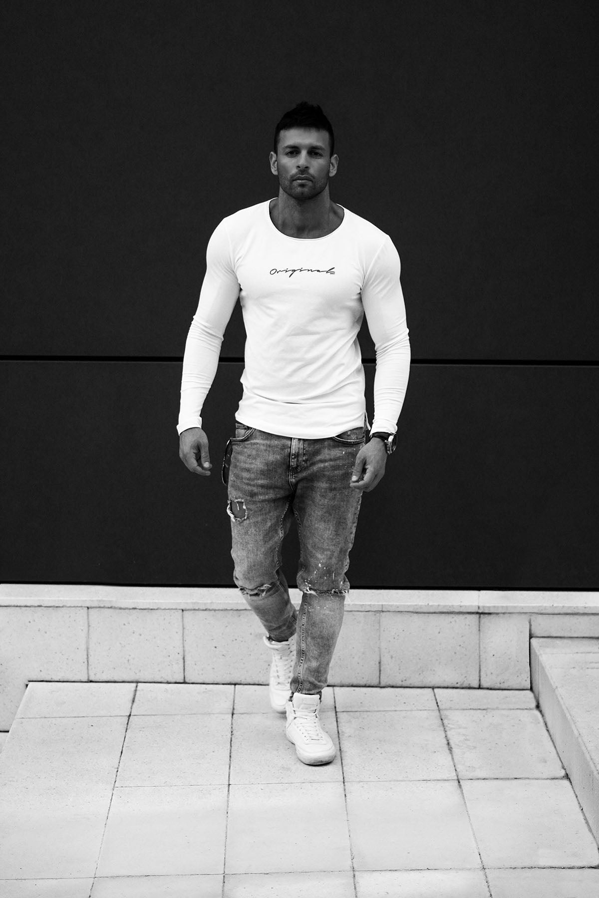 Mens Long Sleeve T-shirt "Originals" MD954