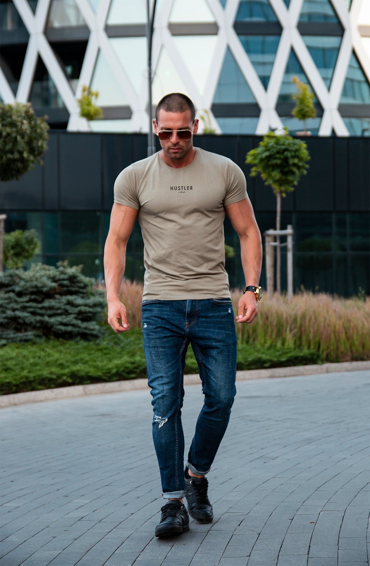 Men's T-shirt "Hustler" MD955