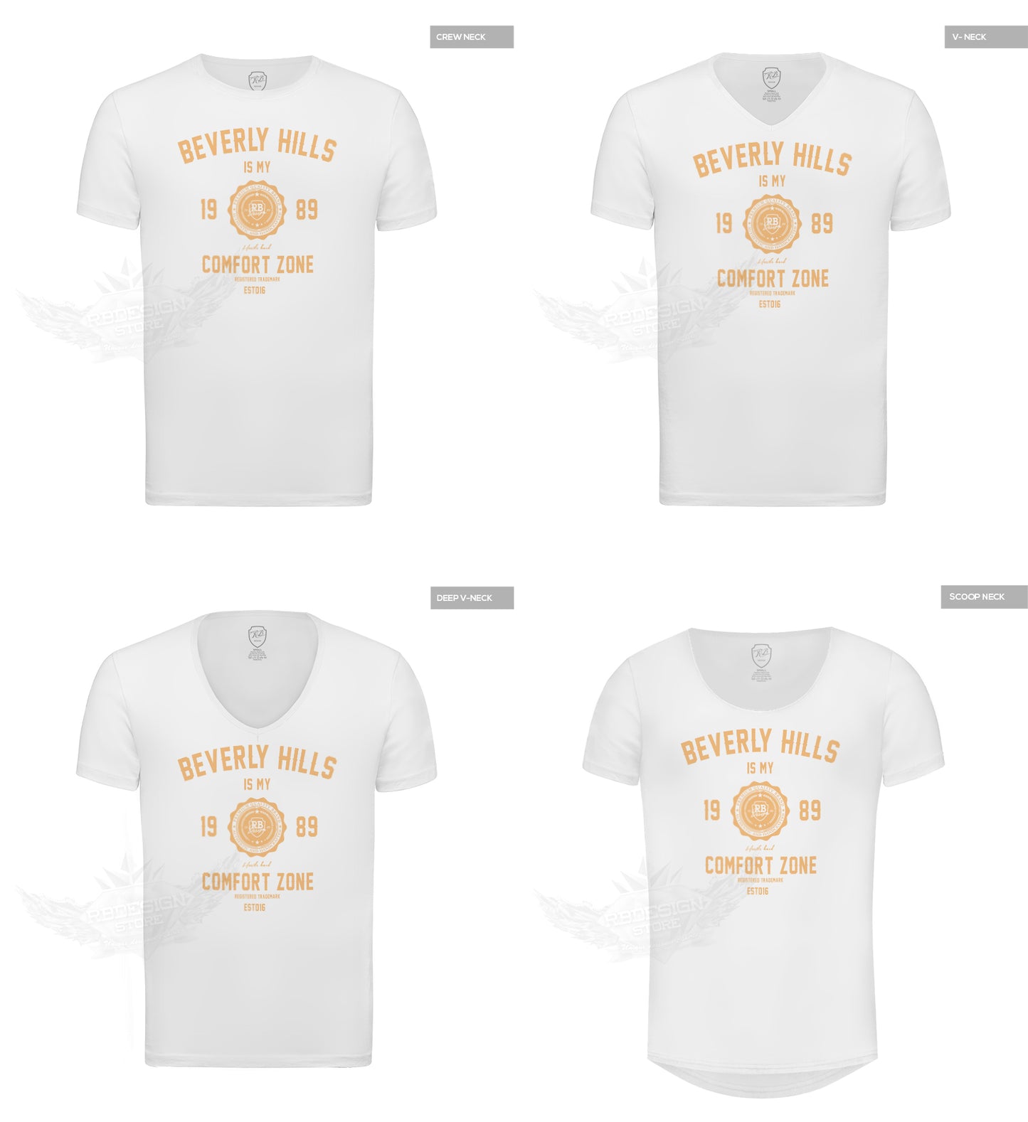 Men's T-shirt "Beverly Hills" MD978 O