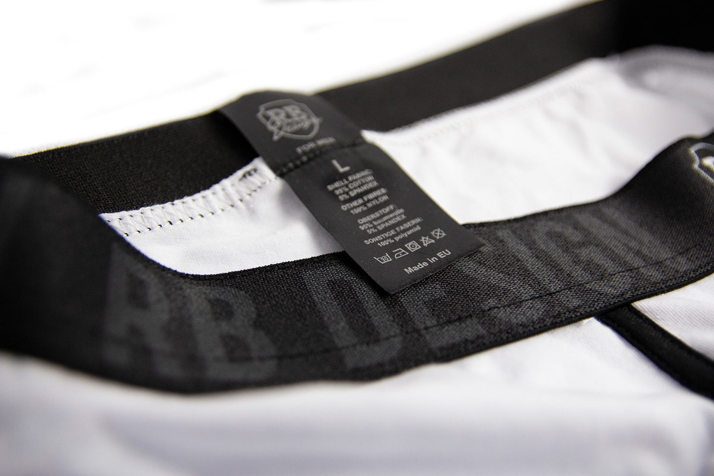 Men's White Boxer Briefs "Angel"