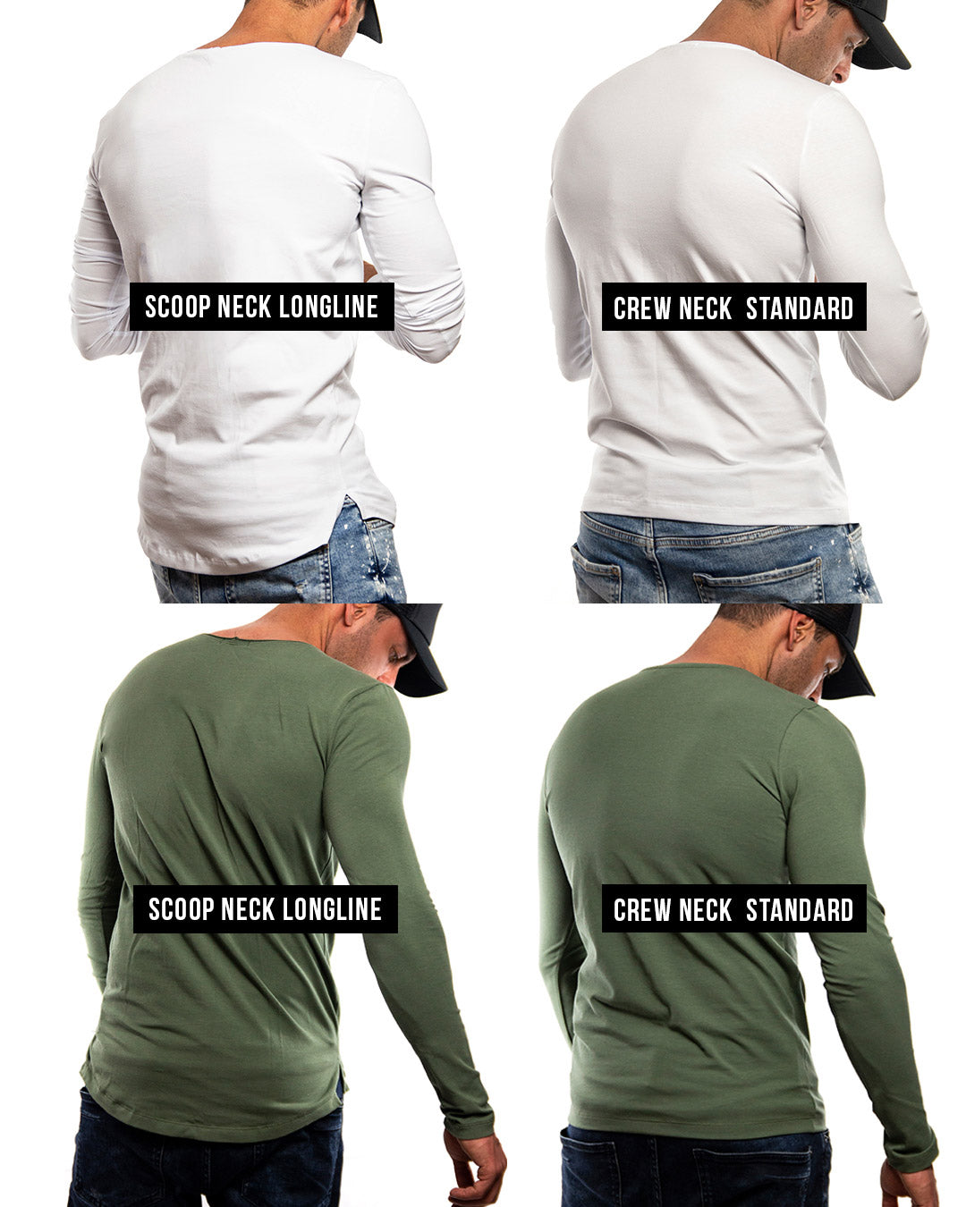 Mens Long Sleeve T-shirt "Regret Nothing" MD982