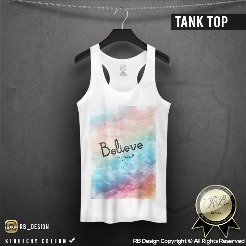 believe in yourself graphic tee women