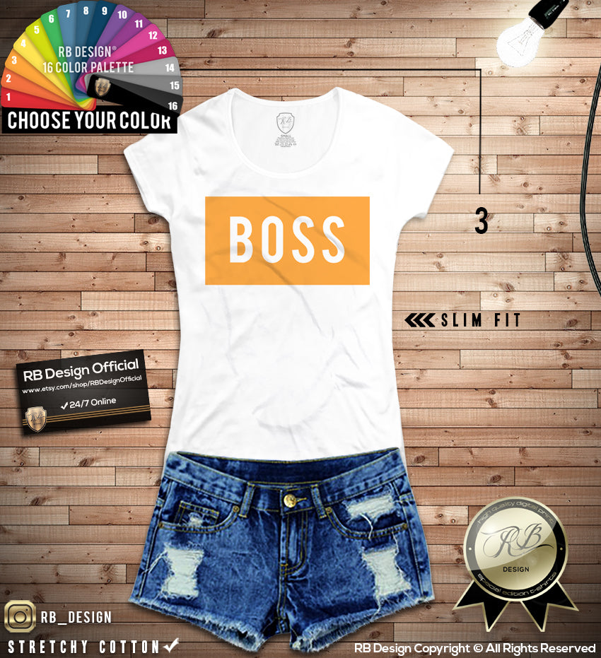 womens boss t-shirt