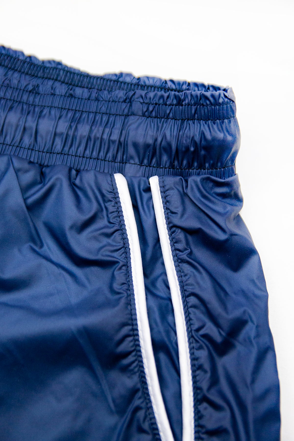Bundle Dark Blue Mens Swimming Shorts + Blue/White Hat BW01DBB
