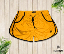 Yellow Men's Swimming Shorts BW02R