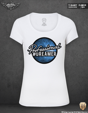 Women's Professional Dreamer T-shirt Ladies Hashtag Tank Top WD042 Blue