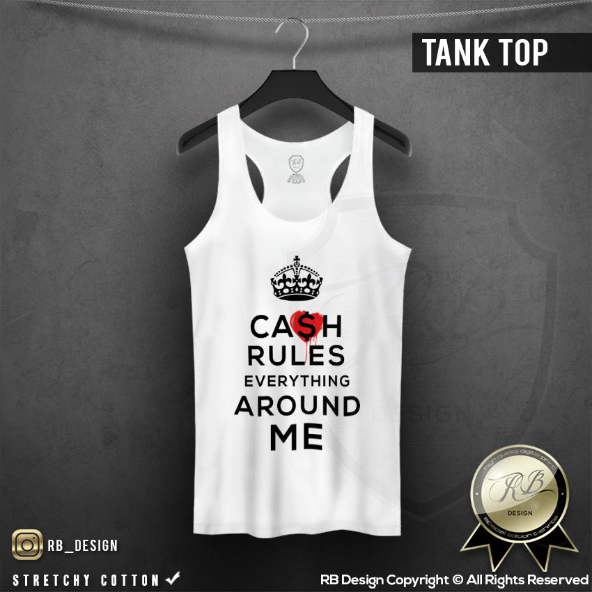 luxury style saying tank top
