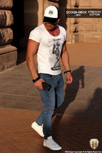 praying skeleton mens t-shirt