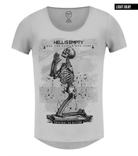 Hell Is Empty Praying Skeleton T-shirt /color option/ MD060