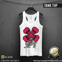 four leaf clover tank top