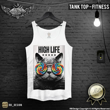 cool festival mens fitness tank top