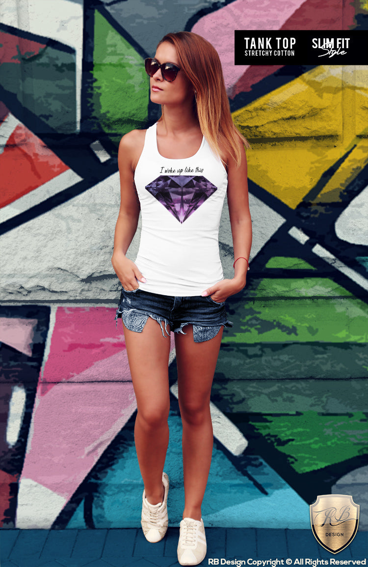 diamond tank top ladies outfit