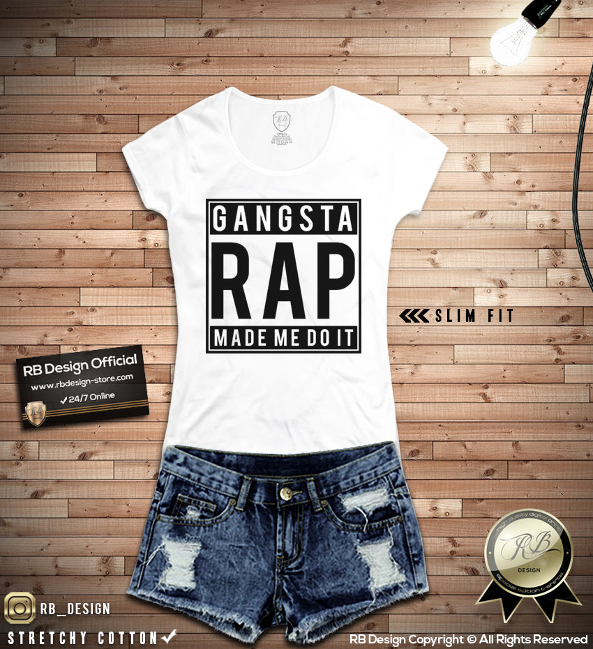 womens gangsta rap t-shirts