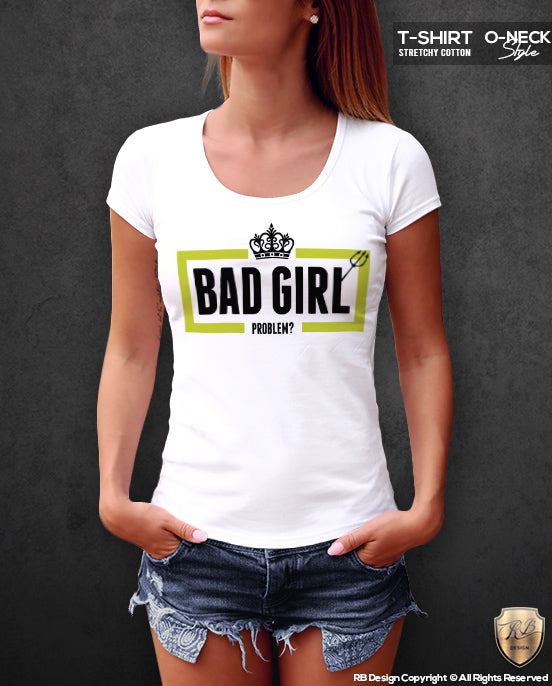 bad girl graphic tee for women