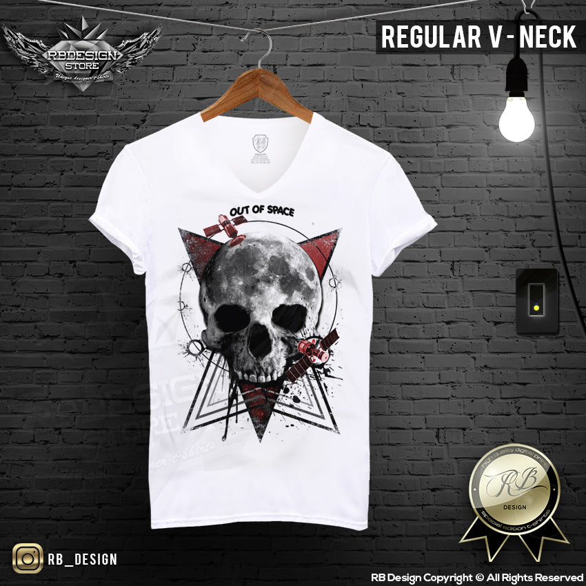 moon skull fashion mens shirt