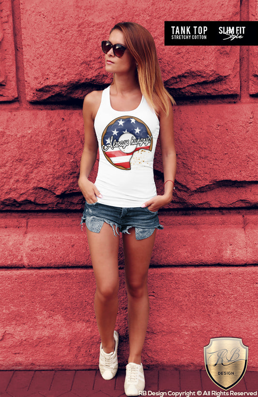 american flag womens t-shirts