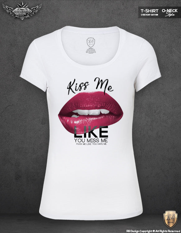 Pink Lips Women's T-shirt Funny Saying Tank Top WD094 P
