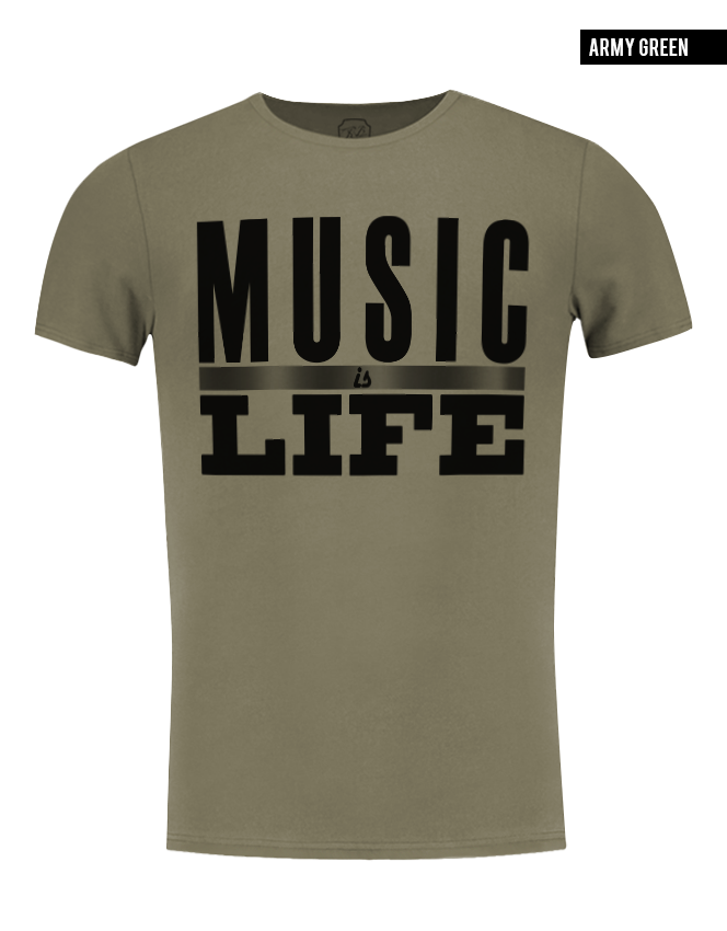 khaki mens fashion t-shirt