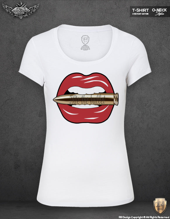 bite the bullet graphic tees 