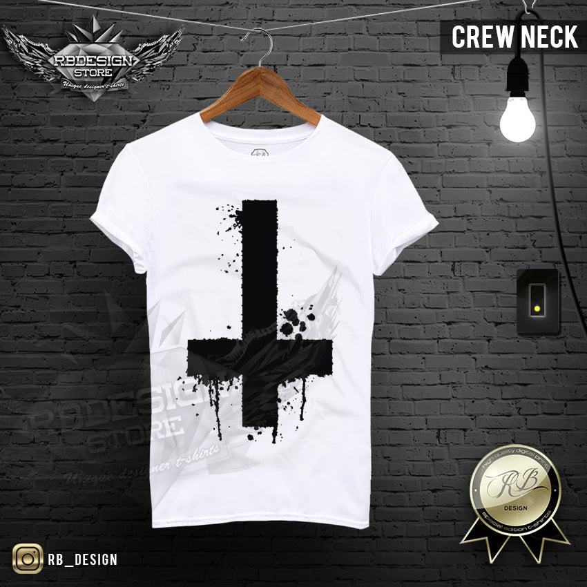 graphic crew neck male shirt