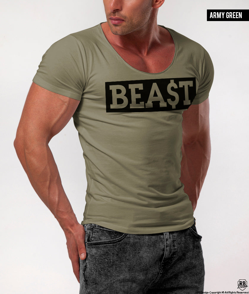Mens T-shirt Beast / color option / MD126