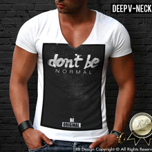 deep v neck mens shirts