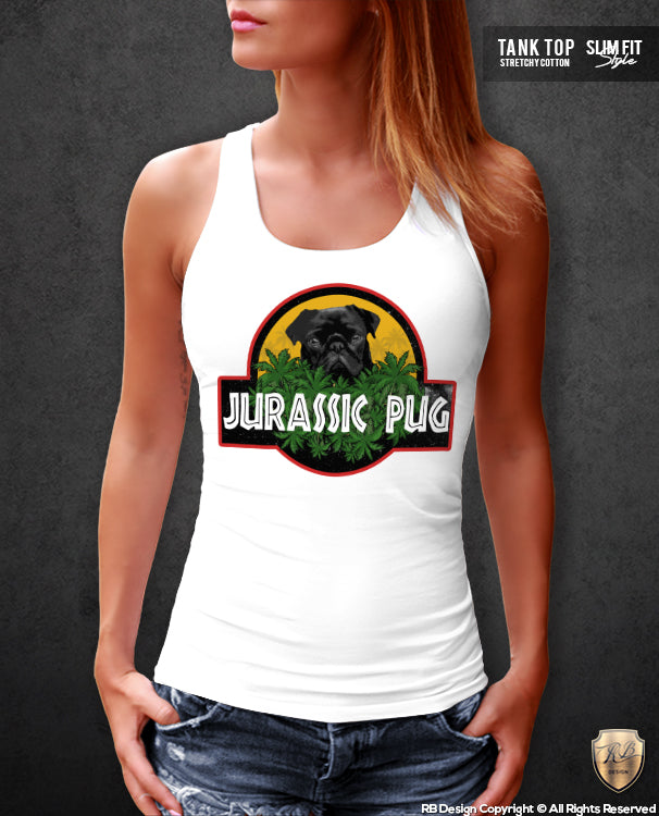 pug lover tank top 