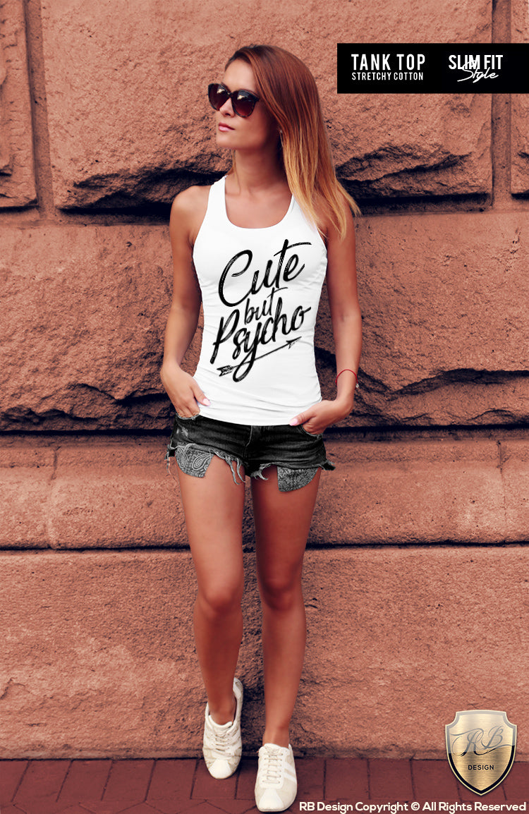 cute butt psycho tank top