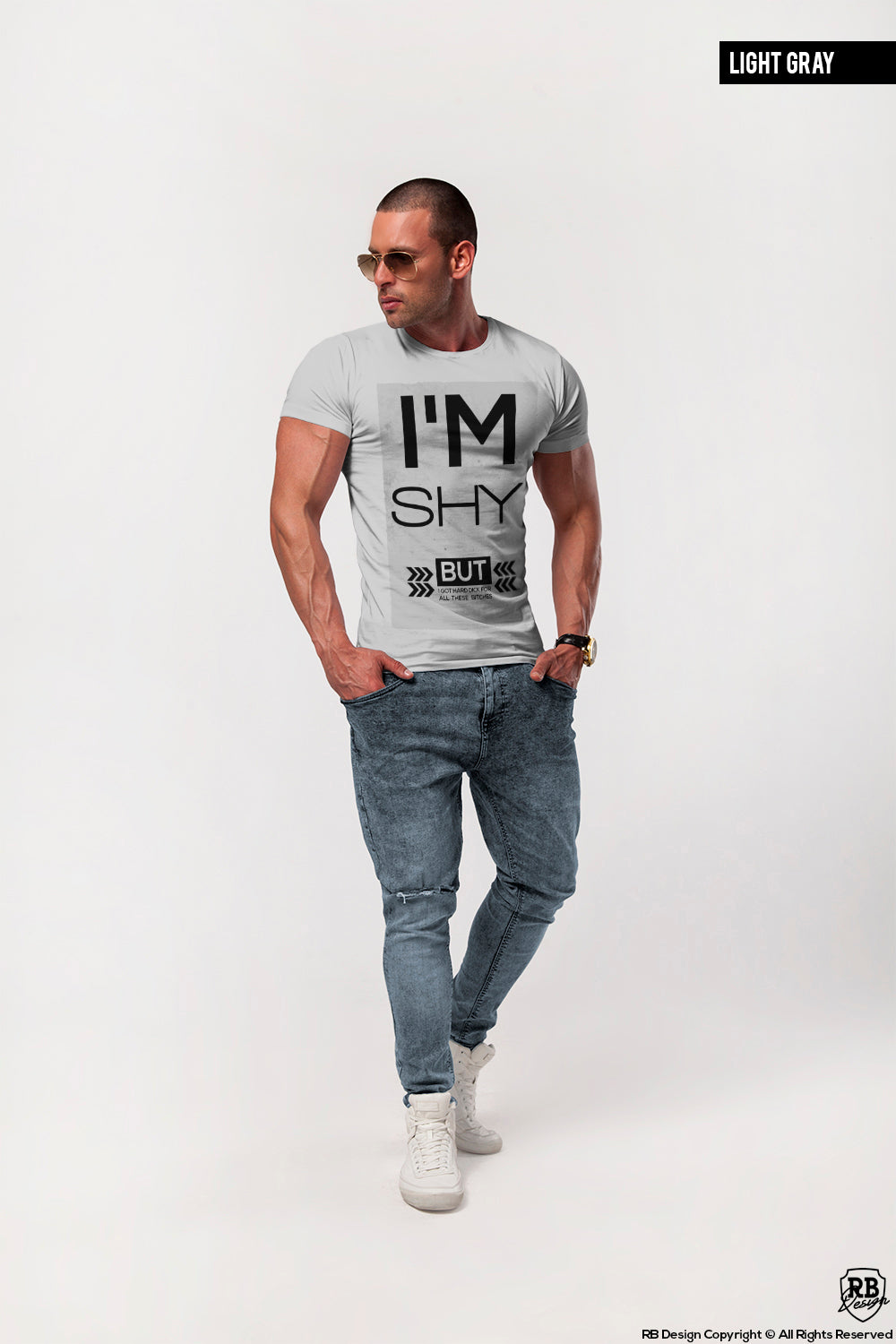 Funny Slogan Men's Graphic T-shirt Festival Top / color option / MD147
