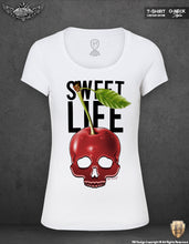 rb design cherry skull t-shirt