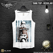 mens tank top sexy naked girl stormtrooper