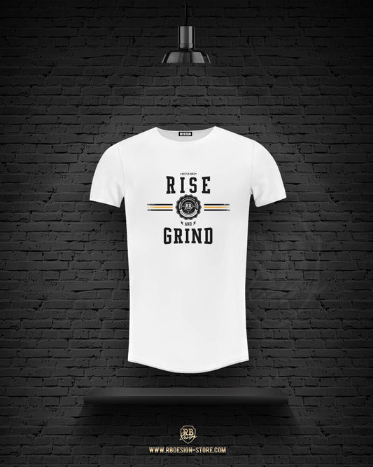 Mens T-shirt "Rise And Grind" MD918
