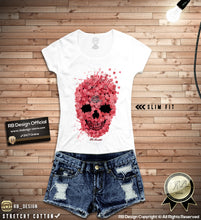 womens skull tee shirts rb design